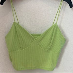 Green PacSun Crop Top